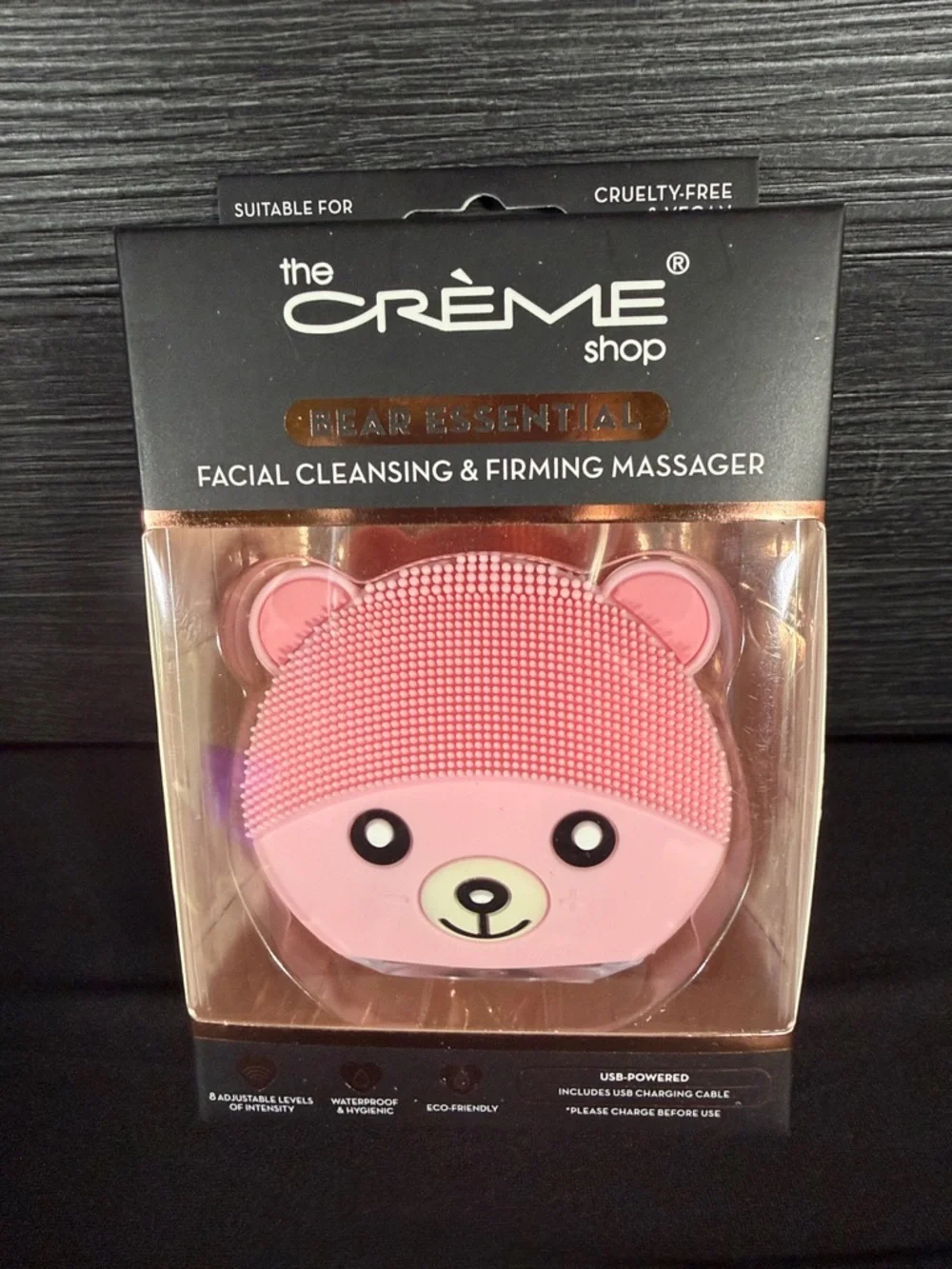 The Crème Shop Bear Essential Facial Cleansing & Firming Massager 🐻💗 (NEW!)